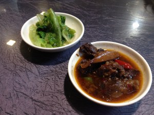 Beef Cheeks and Bok Choi